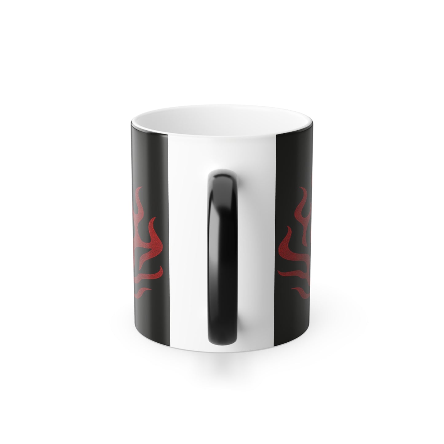 Color Changing Mug with Flame Design - Perfect Gift for Anime Fans